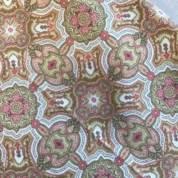 Talbots pedal pushers unusual  fabric - Picture 5 of 6